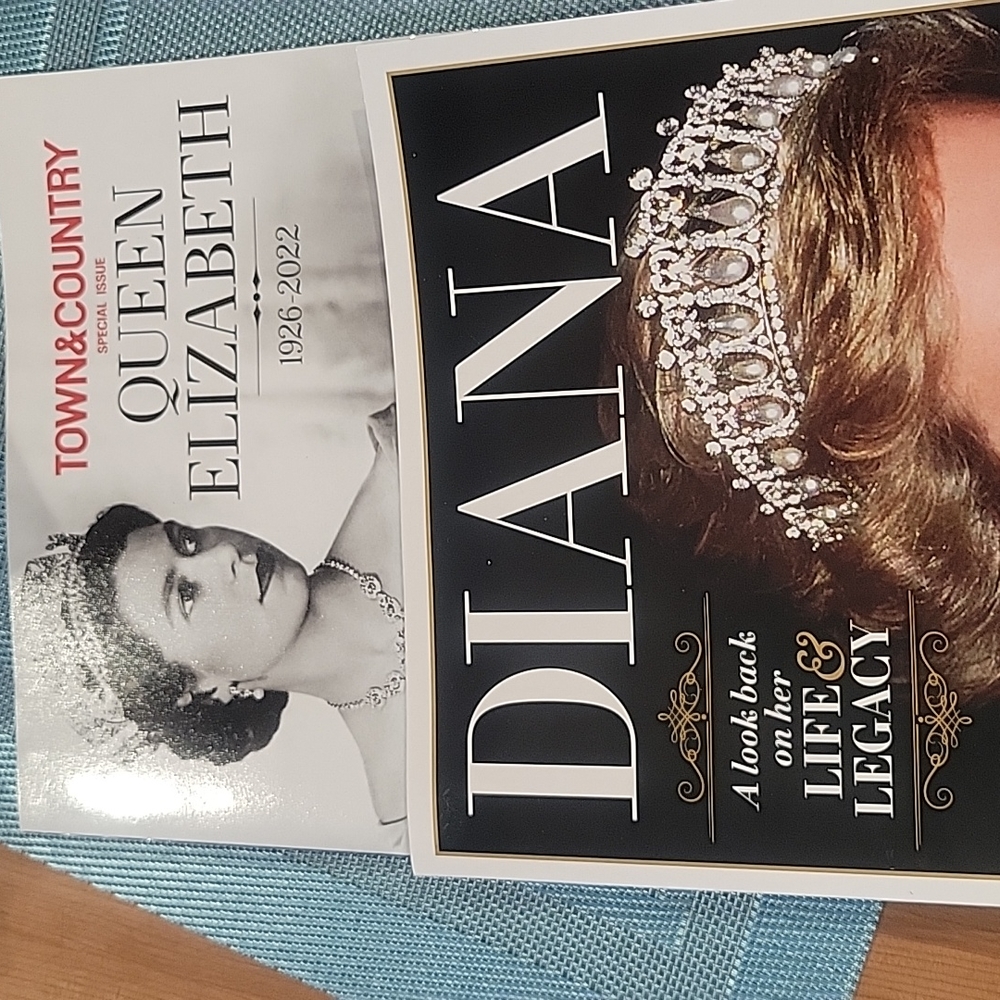 Princess Diana and Queen Elizabeth special issue royal family England magazines